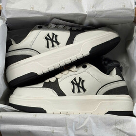 MLB Chunky Liner NY Denim Pocket White Black