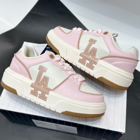 MLB Chunky Liner Mid LA Pink Brown