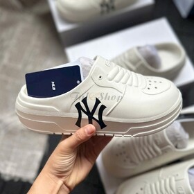 MLB Mule Chunky Liner NY Yankees White Unisex