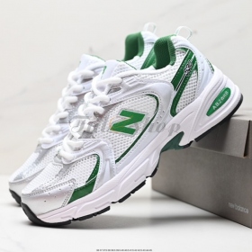New Balance 530 White Nightwatch Green