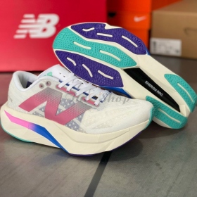 New Balance FuelCell SC Elite V4 White Blue Pink