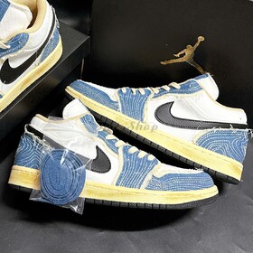 Nike Air Jordan 1 Low Sashiko Denim