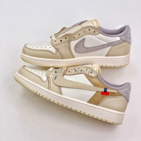 Nike Air Jordan 1 Low Travis Scott Cream Cloud Purple