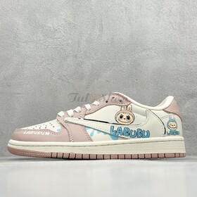 Nike Air Jordan 1 Low Travis Scott Labubu Pink