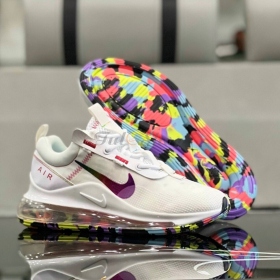 Nike Air Max 720 Flyknit White Cream Purple