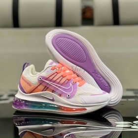 Nike Air Max 720 Flyknit White Purple Orange