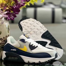 Nike Air Max 90 White Blue Yellow