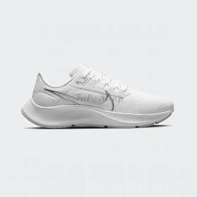 Nike Air Zoom Pegasus 38 White Metallic Silver