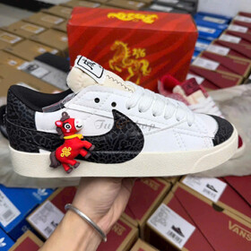Nike Blazer Low 77 Jumbo Year Of The Horse White Black