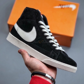 Nike Blazer Mid 77 Suede Black White