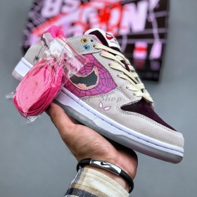 Nike Dunk Low Spider Grey Pink
