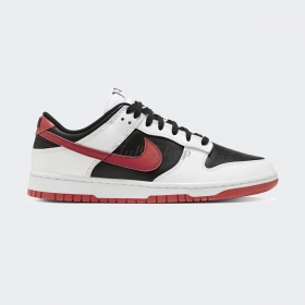 Nike Dunk Low Retro White Black University Red