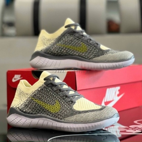 Nike Free RN Flyknit 5.0 Grey Yellow