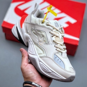 Nike M2k Trắng Gót Đỏ Nam, Nữ