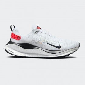 Nike React Infinity Run Flyknit 4 White Black Red