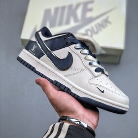 Nike SB Dunk Low LV Dark Blue Off White Silver