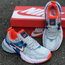 Nike V2K Runtekk Blue Orange White