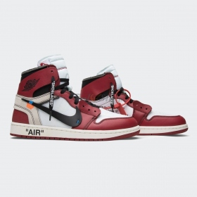 Off white x Air jordan 1 High OG Chicago Like Auth