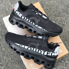 On Running Cloudmonster Black White