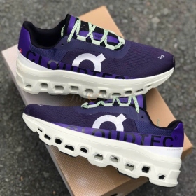 On Running Cloudmonster Purple White