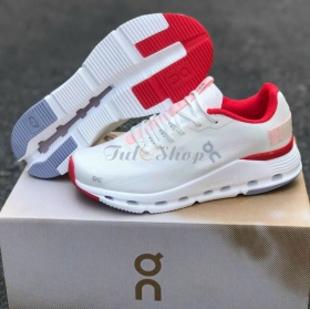On Running Cloudnova White Red