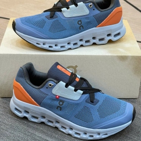 On Running Cloudstratus 2 Lake Blue Flare Orange