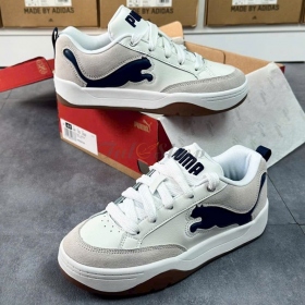 Puma Park Lifestyle SD White/ Club Navy/ Vapor Gray Unisex