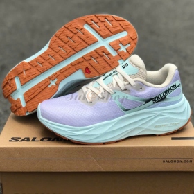 Salomon Aero Glide Light Purple Green