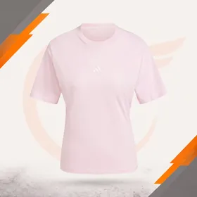 T-shirt Adidas Essentials Small Logo Cotton Pink JI6073