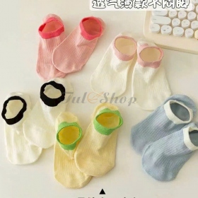 Vớ/ Tất Lười Viền Khác Màu