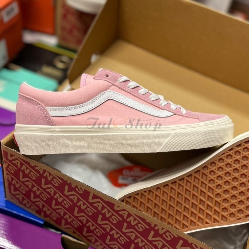 Vans Old Skool Herringbone Lace Pink